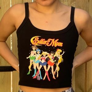 Sailor moon tank top y2k style